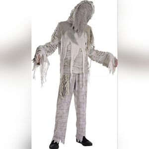 NWT Kids Mummified Costume - Gray Size ONLY SIZE LEFT L 12-14